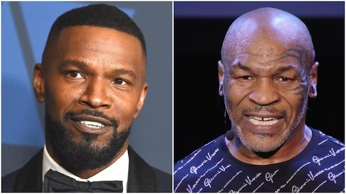 Mike Tyson and Jamie Foxx