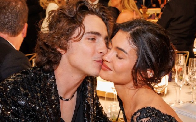 Kylie Jenner and Timothée Chalamet