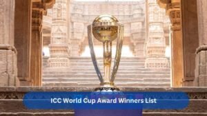 ICC Cricket World Cup Awards Winners