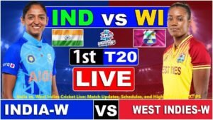 India vs. West Indies Cricket Live