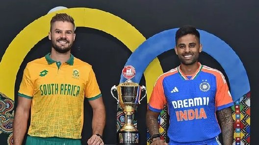 South Africa vs. India Cricket Match