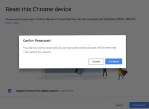How to Factory Reset Chromebook
