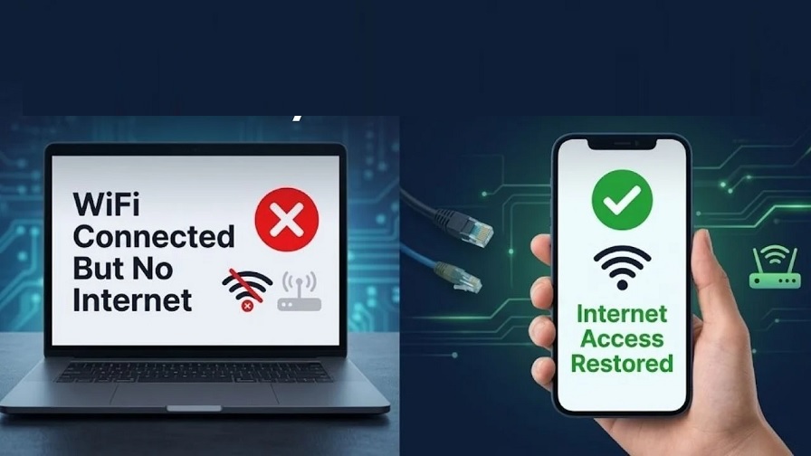 WiFi associated however no net